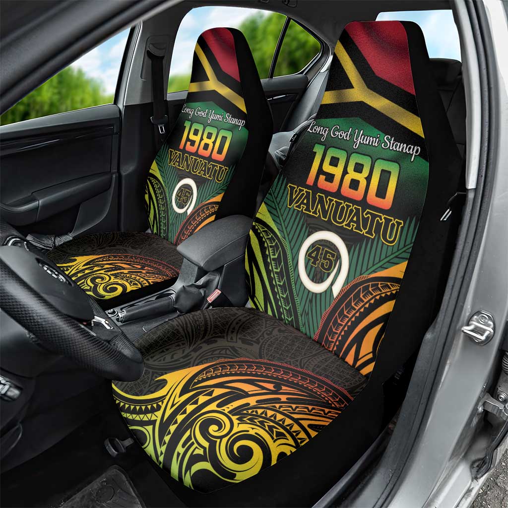 Vanuatu 1980 Car Seat Cover Hapi 45 Yia Indipendens Anivesari