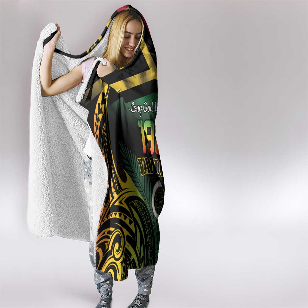 Vanuatu 1980 Hooded Blanket Hapi 45 Yia Indipendens Anivesari