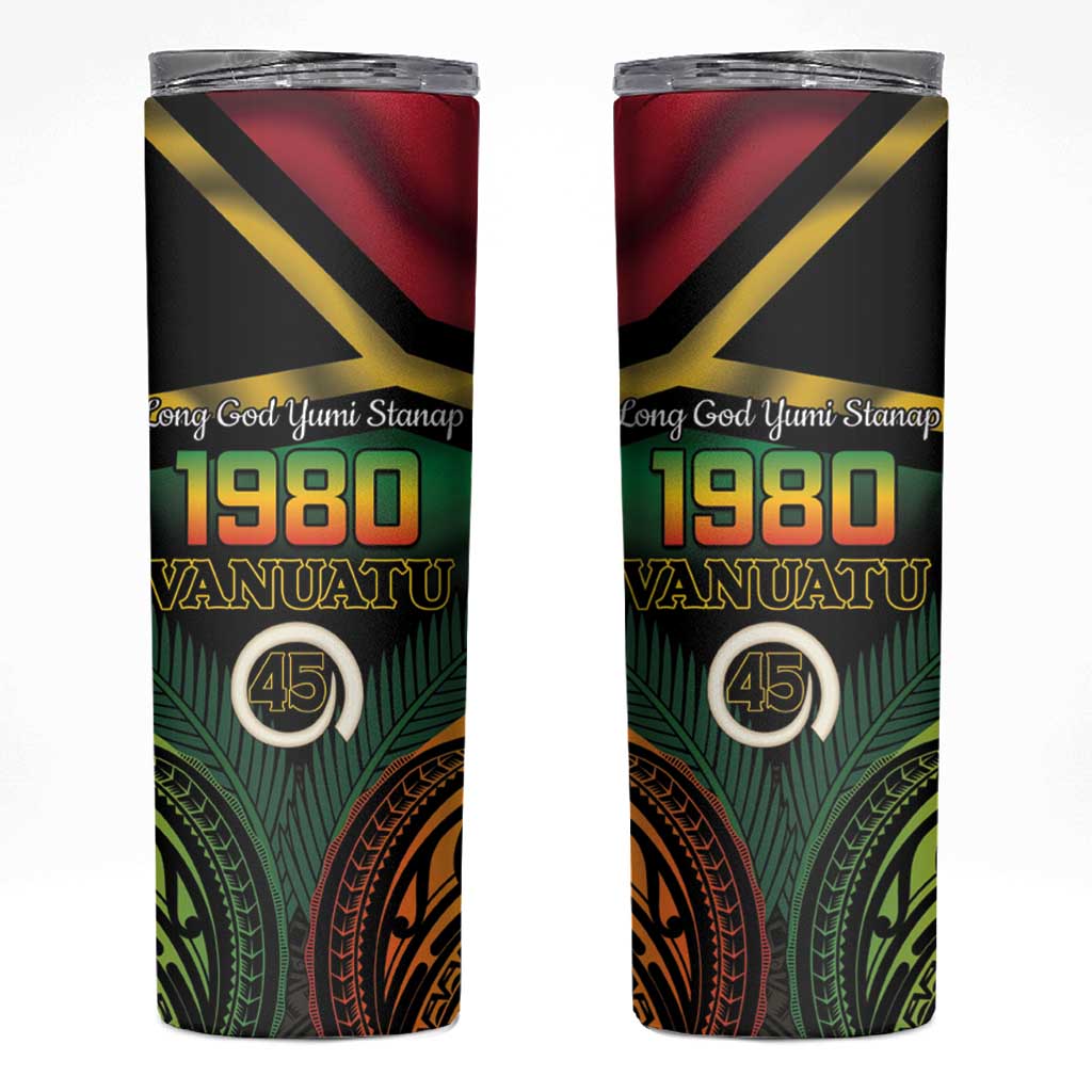 Vanuatu 1980 Skinny Tumbler Hapi 45 Yia Indipendens Anivesari