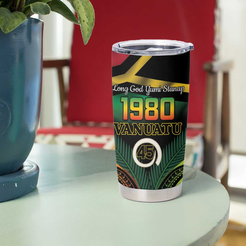 Vanuatu 1980 Tumbler Cup Hapi 45 Yia Indipendens Anivesari