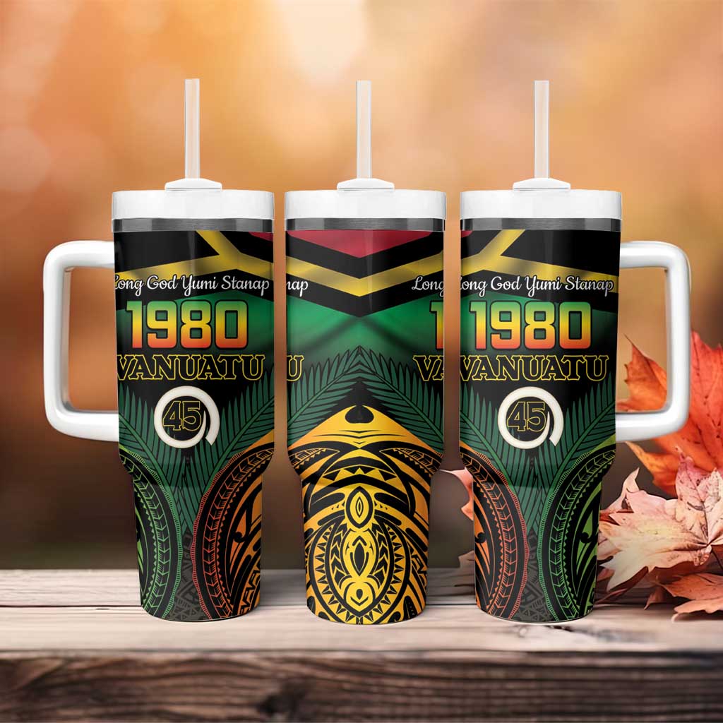 Vanuatu 1980 Tumbler With Handle Hapi 45 Yia Indipendens Anivesari