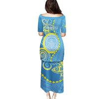 Personalised Palau Independence Day Puletasi Belau Coat Of Arms Polynesian Curve Style