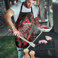 Aotearoa Iwi Ngapuhi Apron NZ Maori Humpback Whale Taniko Motifs LT14 - Polynesian Pride