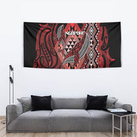 Aotearoa Iwi Ngapuhi Tapestry NZ Maori Humpback Whale Taniko Motifs LT14 - Polynesian Pride