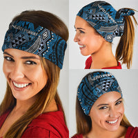 Aotearoa Iwi Ngati Porou Neck Gaiter NZ Maori Humpback Whale Taniko Motifs LT14 - Polynesian Pride