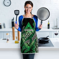 Aotearoa Iwi Ngai Tahu Apron NZ Maori Humpback Whale Taniko Motifs LT14 - Polynesian Pride