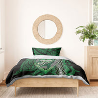 Aotearoa Iwi Ngai Tahu Bedding Set NZ Maori Humpback Whale Taniko Motifs LT14 - Polynesian Pride