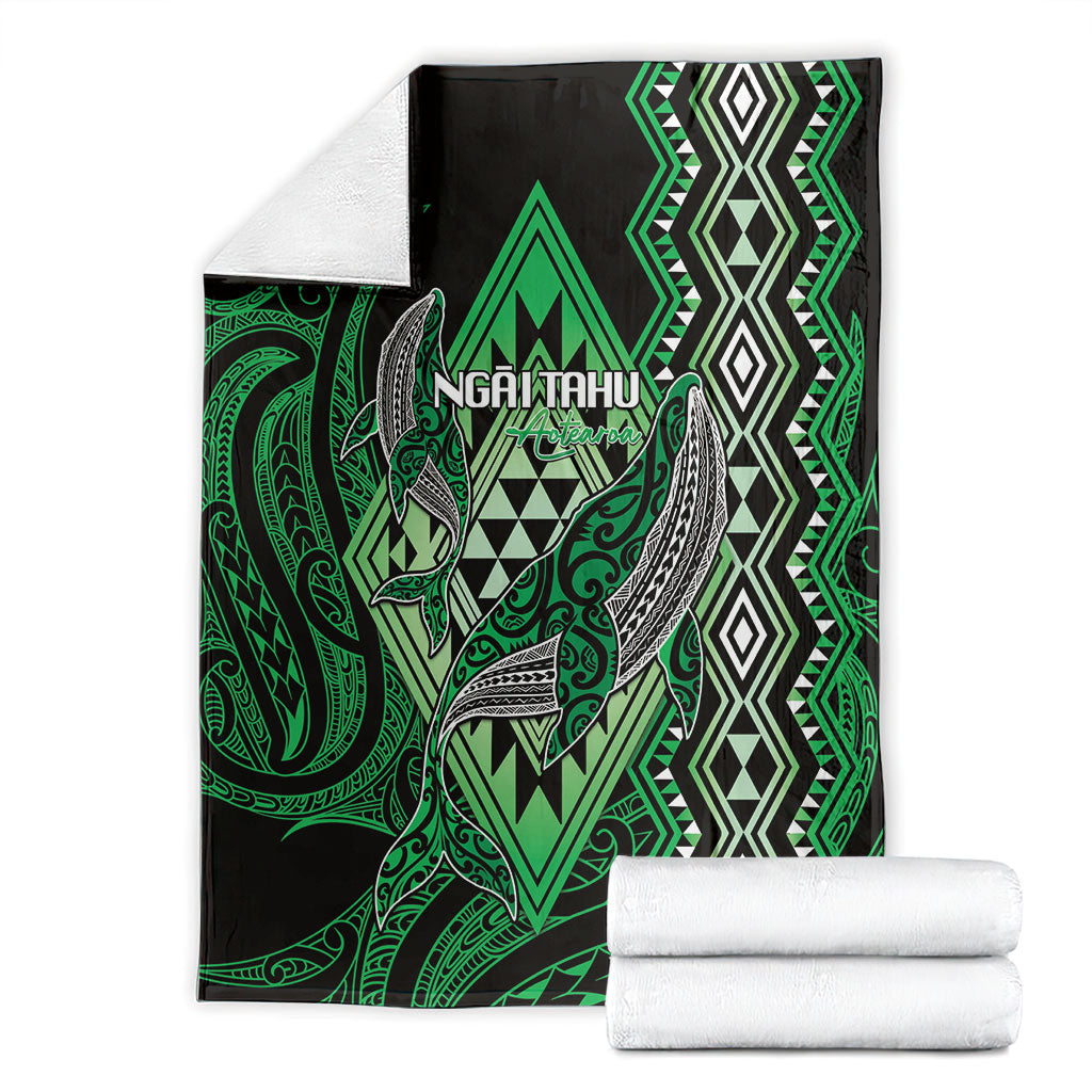 Aotearoa Iwi Ngai Tahu Blanket NZ Maori Humpback Whale Taniko Motifs LT14 - Polynesian Pride