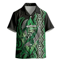 Aotearoa Iwi Ngai Tahu Personalised Kid Hawaiian Shirt NZ Maori Humpback Whale Taniko Motifs LT14 - Polynesian Pride