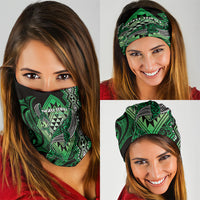 Aotearoa Iwi Ngai Tahu Neck Gaiter NZ Maori Humpback Whale Taniko Motifs LT14 - Polynesian Pride