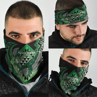 Aotearoa Iwi Ngai Tahu Neck Gaiter NZ Maori Humpback Whale Taniko Motifs LT14 - Polynesian Pride