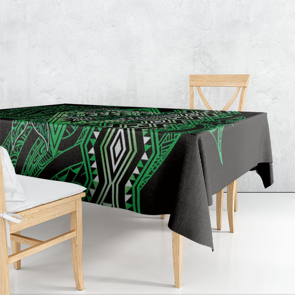 Aotearoa Iwi Ngai Tahu Tablecloth NZ Maori Humpback Whale Taniko Motifs LT14 - Polynesian Pride
