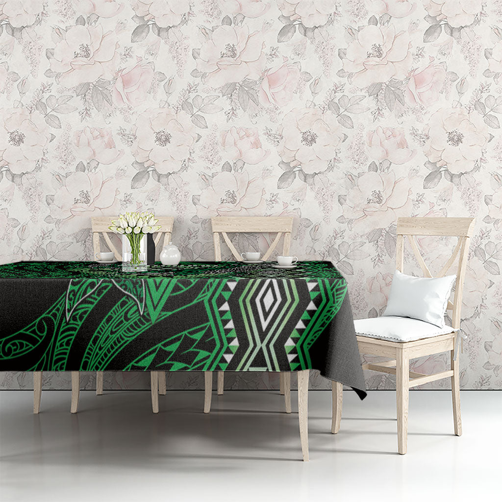 Aotearoa Iwi Ngai Tahu Tablecloth NZ Maori Humpback Whale Taniko Motifs LT14 - Polynesian Pride