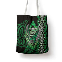 Aotearoa Iwi Ngai Tahu Tote Bag NZ Maori Humpback Whale Taniko Motifs LT14 - Polynesian Pride