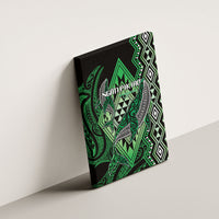 Aotearoa Iwi Ngati Pikiao Canvas Wall Art NZ Maori Humpback Whale Taniko Motifs LT14 - Polynesian Pride
