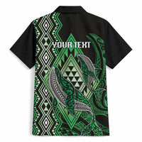 Aotearoa Iwi Ngati Pikiao Personalised Hawaiian Shirt NZ Maori Humpback Whale Taniko Motifs LT14 - Polynesian Pride