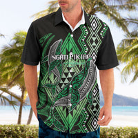 Aotearoa Iwi Ngati Pikiao Personalised Hawaiian Shirt NZ Maori Humpback Whale Taniko Motifs LT14 - Polynesian Pride