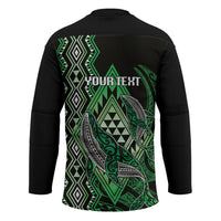 Aotearoa Iwi Ngati Pikiao Personalised Hockey Jersey NZ Maori Humpback Whale Taniko Motifs LT14 - Polynesian Pride