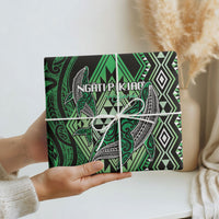 Aotearoa Iwi Ngati Pikiao Wrapping Paper NZ Maori Humpback Whale Taniko Motifs LT14 - Polynesian Pride