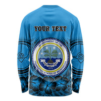 Personalised Yap Constitution Day Long Sleeve Shirt FSM Seal Happy 24 December LT14 - Polynesian Pride
