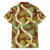 Brown Hawaii Plumeria Lei With Tropical Leaves Family Matching Long Sleeve Bodycon Dress and Hawaiian Shirt