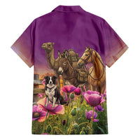 ANZAC Day Hawaiian Shirt Lest We Forget The Animals Of War LT15 - Polynesian Pride