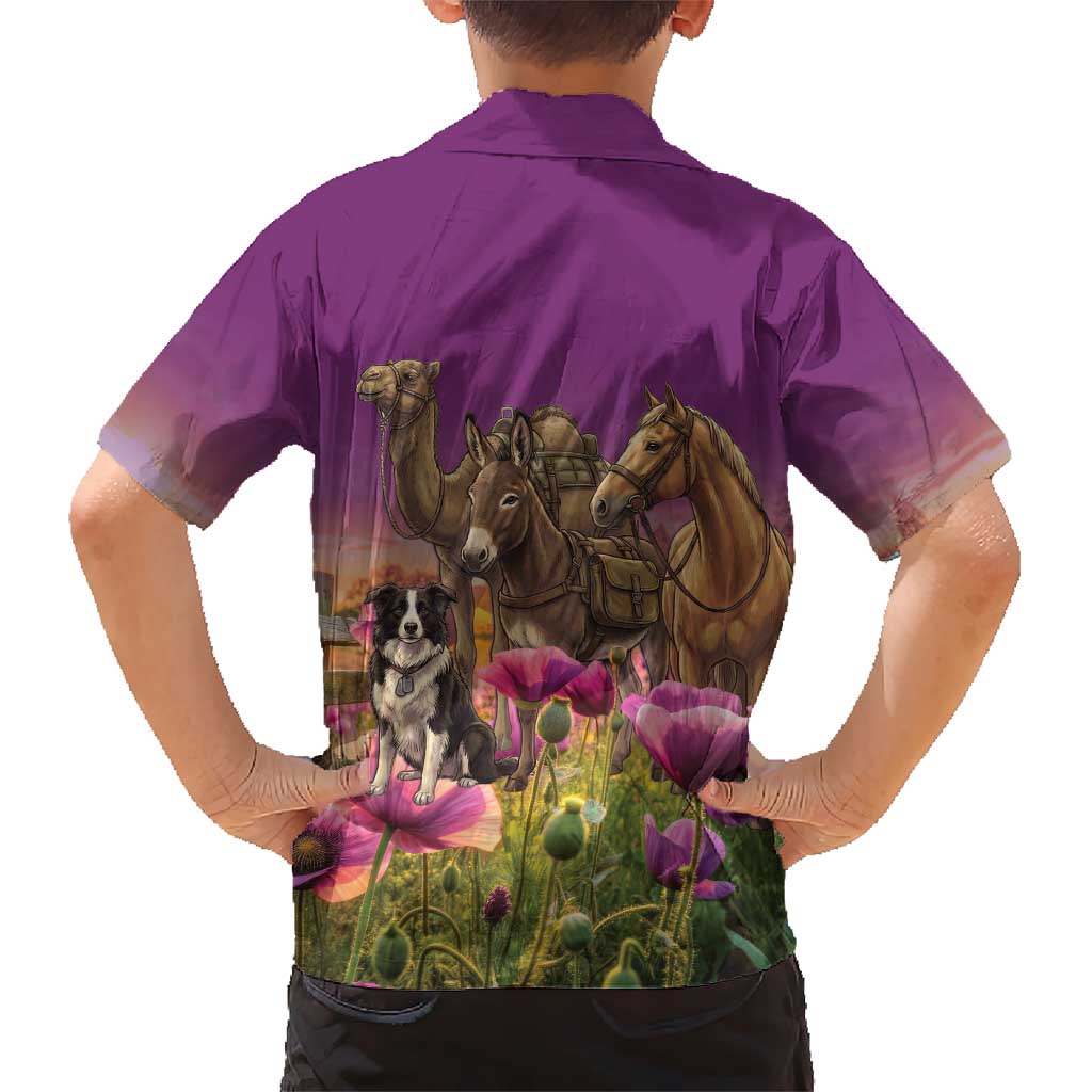ANZAC Day Hawaiian Shirt Lest We Forget The Animals Of War LT15 - Polynesian Pride