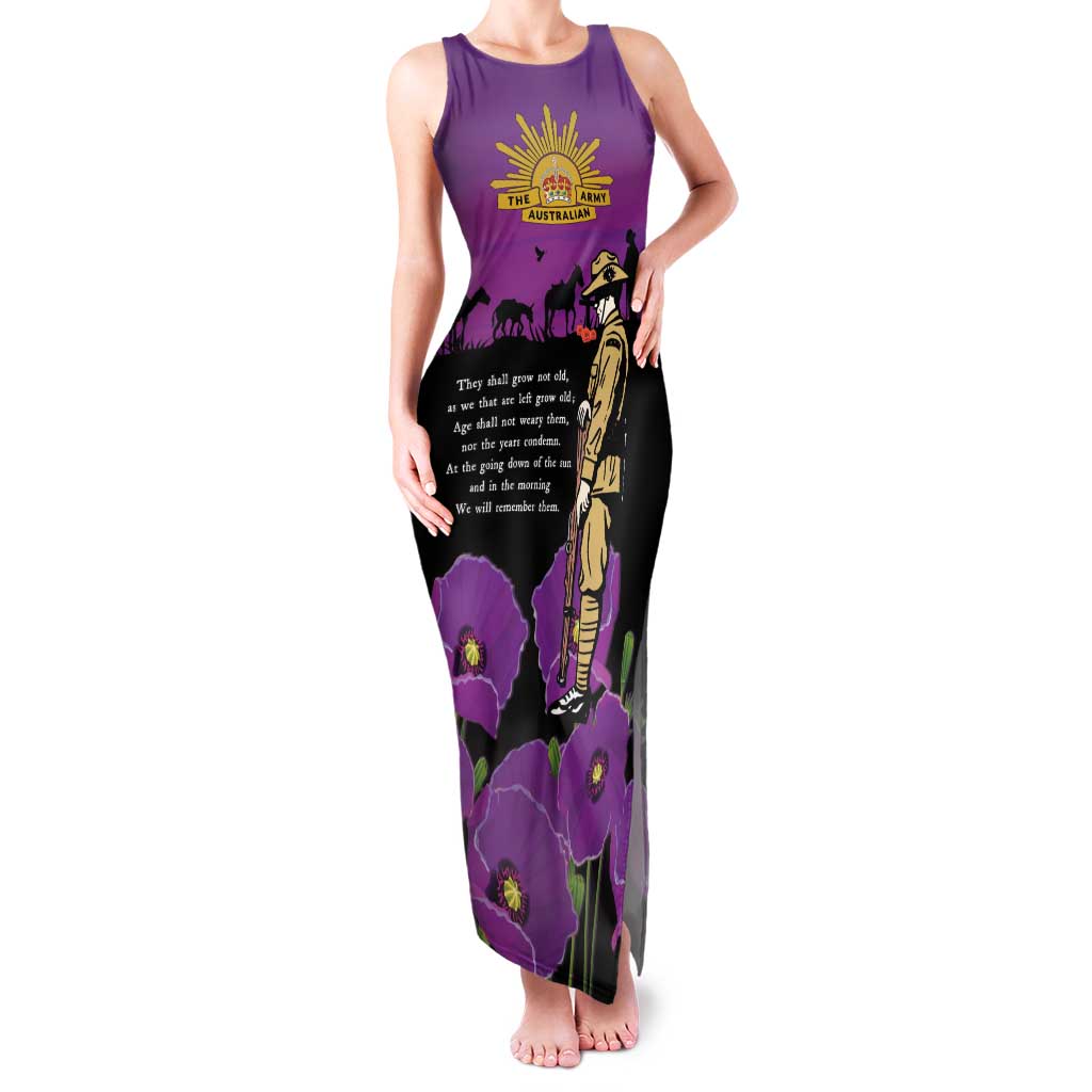 ANZAC Soldier and War Animals Family Matching Tank Maxi Dress and Hawaiian Shirt We Will Remember Them