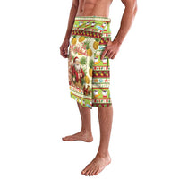 Hawaiian Santa Aloha Pineapple Christmas Lavalava Mele Kalikimaka LT15 - Polynesian Pride