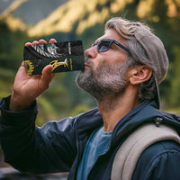 New Zealand and South Africa Rugby Custom 4 in 1 Can Cooler Tumbler Silver Fern With Springboks