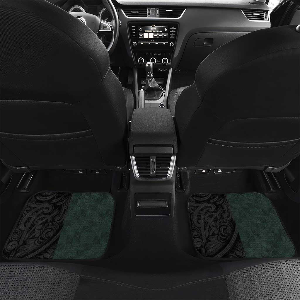 New Zealand and South Africa Rugby Car Mats Silver Fern With Springboks