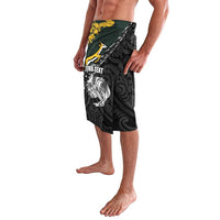 New Zealand and South Africa Rugby Personalised Lavalava Maori Kiwi With Springboks