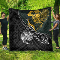 New Zealand and South Africa Rugby Quilt Maori Kiwi With Springboks
