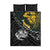 New Zealand and South Africa Rugby Quilt Bed Set Maori Kiwi With Springboks