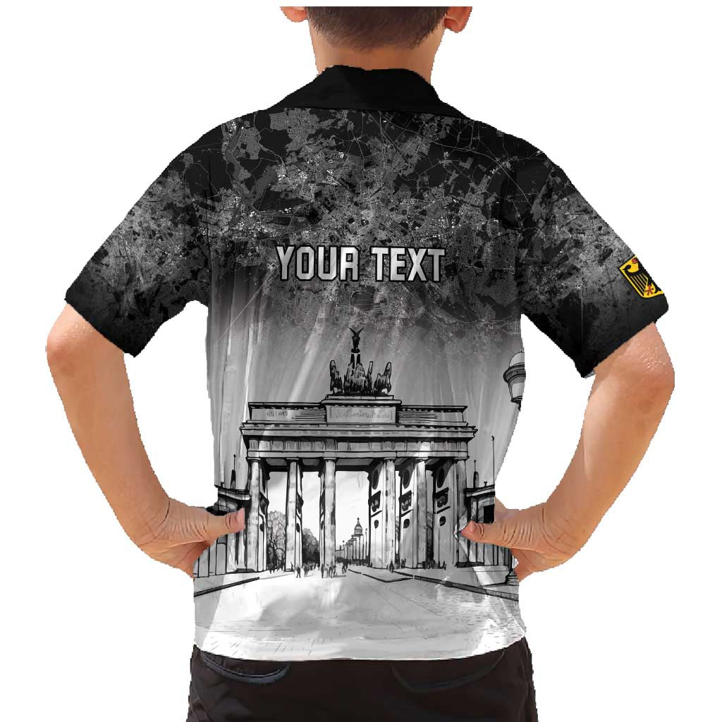 Personalized Germany Berlin Wall Family Matching Mermaid Dress and Hawaiian Shirt Tag der Deutschen Einheit