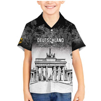 Personalized Germany Berlin Wall Family Matching Mermaid Dress and Hawaiian Shirt Tag der Deutschen Einheit