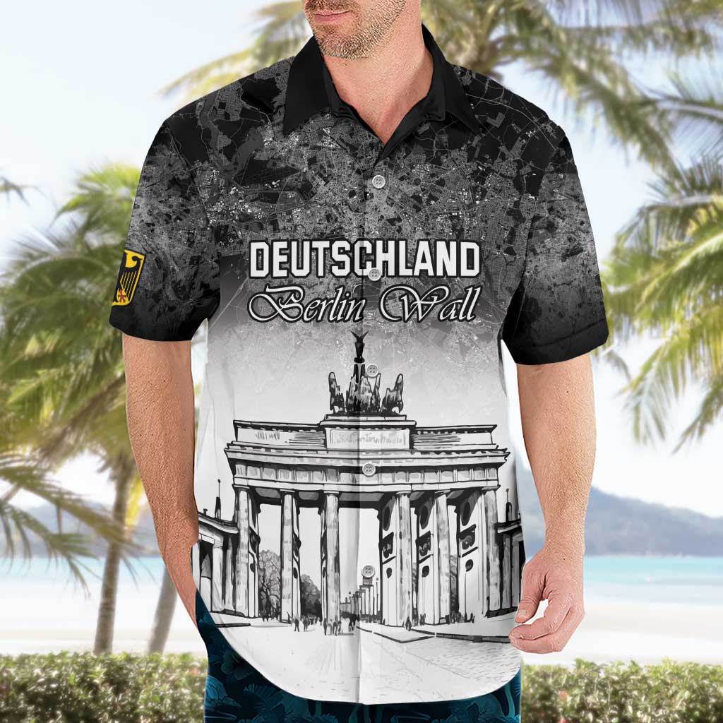 Personalized Germany Berlin Wall Hawaiian Shirt Tag der Deutschen Einheit