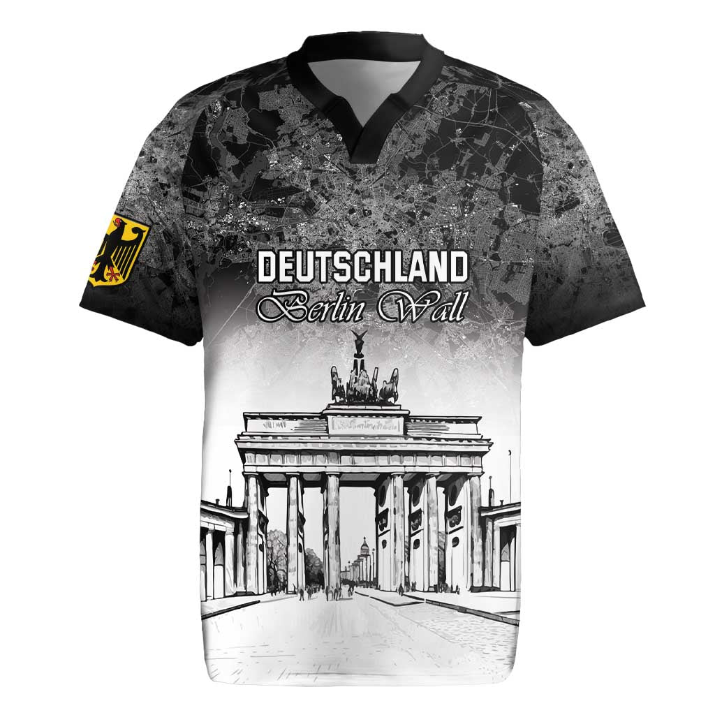 Personalized Germany Berlin Wall Rugby Jersey Tag der Deutschen Einheit