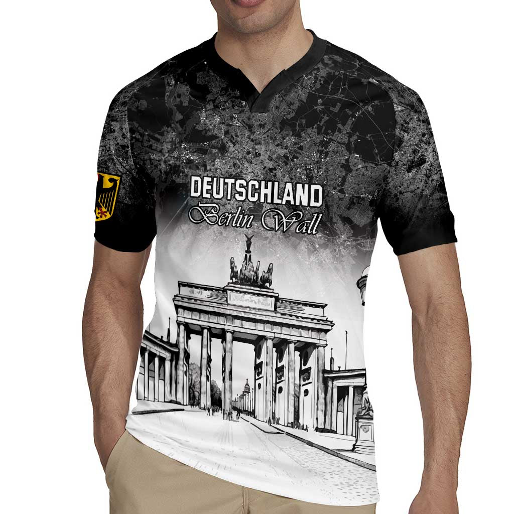 Personalized Germany Berlin Wall Rugby Jersey Tag der Deutschen Einheit
