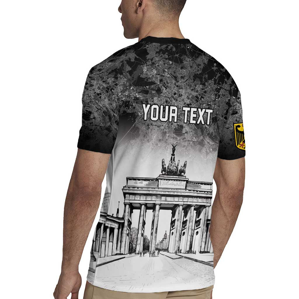 Personalized Germany Berlin Wall Rugby Jersey Tag der Deutschen Einheit