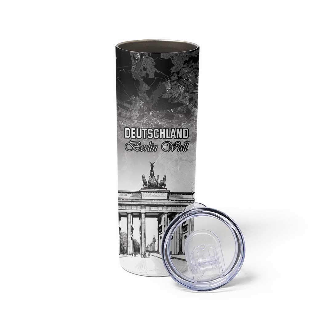 Personalized Germany Berlin Wall Skinny Tumbler Tag der Deutschen Einheit