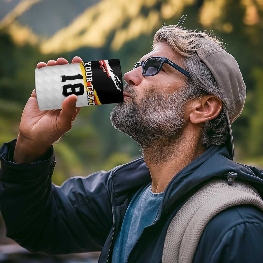 Custom Germany Football 4 in 1 Can Cooler Tumbler Come On DFB-Team