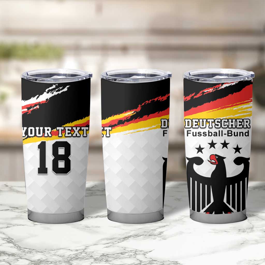 Custom Germany Football Tumbler Cup Come On DFB-Team