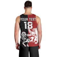 Custom British Lions New Zealand Men Tank Top Unique Style - Polynesian Pride