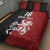 Custom British Lions New Zealand Quilt Bed Set Unique Style - Polynesian Pride