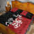 Custom British Lions New Zealand Quilt Bed Set Unique Style - Polynesian Pride