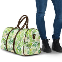 Green Aloha Hawaiian Travel Bag Monstera Hibiscus Tropical Pattern LT19 - Polynesian Pride