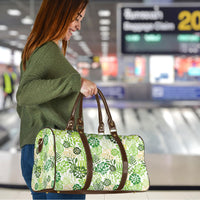 Green Aloha Hawaiian Travel Bag Monstera Hibiscus Tropical Pattern LT19 - Polynesian Pride
