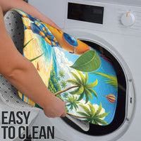 Funny Hawaii Mango Bathroom Set Tropical Summer Beach Mascot Vacation LT19 - Polynesian Pride