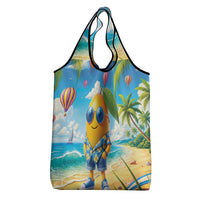 Funny Hawaii Mango Grocery Bag Tropical Summer Beach Mascot Vacation LT19 - Polynesian Pride